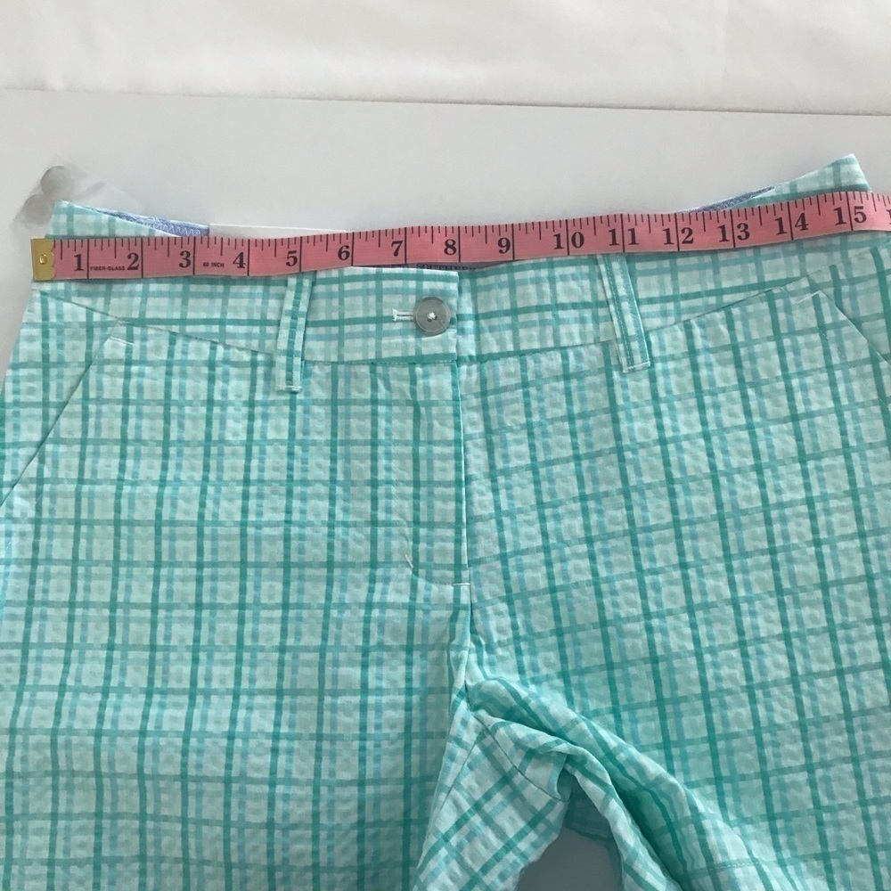 NWT Southern Tide Gingham Seersucker Leah Shorts. - Picture 7 of 9